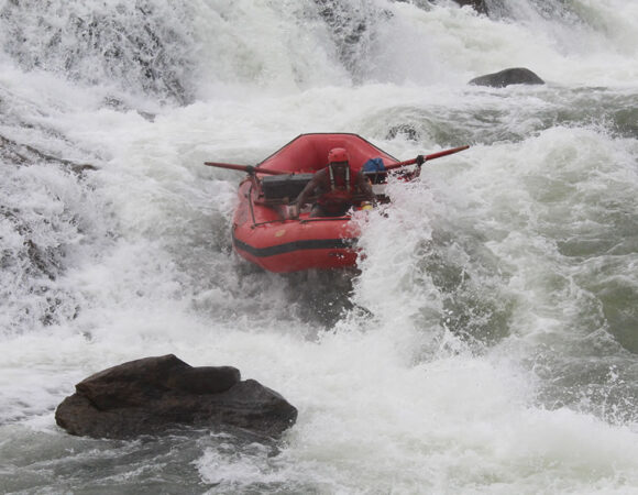 RAFTING ON RIVER NILE IN UGANDA
